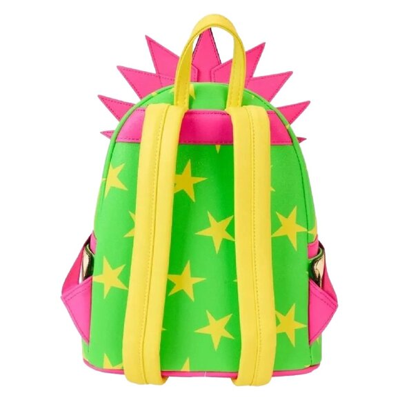 NYCC Limited Edition Killer Klowns Spikey Glitter Cosplay Glow Mini Backpack - Picture 4 of 5